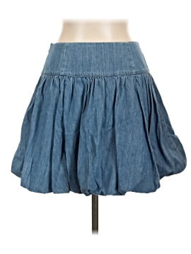 On 34th Denim Skirt (view 2)