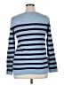 Talbots Stripes Blue Pullover Sweater Size XL (estimated) - photo 2