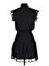 Aqua 100% Polyester Black Cocktail Dress Size L - photo 2