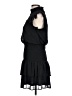 Aqua 100% Polyester Black Cocktail Dress Size L - photo 5