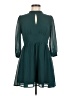 Forever 21 100% Polyester Solid Teal Casual Dress Size M - photo 1