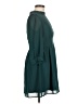 Forever 21 100% Polyester Solid Teal Casual Dress Size M - photo 4