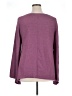 LOGO by Lori Goldstein Purple Pullover Sweater Size XL - photo 2