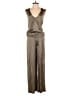 Ralph Lauren Metallic Gray Green Jumpsuit Size 6 - photo 1