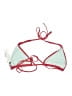 Flagpole Hearts Red Swimsuit Top Size L - photo 2