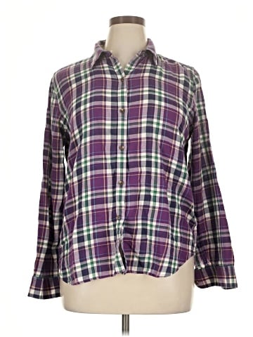 American Living Long Sleeve Button-Down Shirt (view 1)