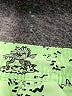 Unbranded Print Green Board Shorts Size 5T (estimated) - photo 3