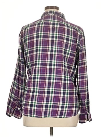 American Living Long Sleeve Button-Down Shirt (view 2)