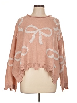 Peach Love Pullover Sweater