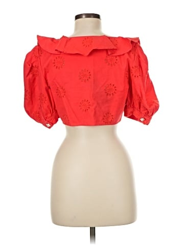 Majorelle Short Sleeve Blouse (view 2)