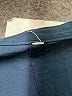 Unbranded Solid Blue Short Sleeve Button-Down Shirt Size L (estimated) - photo 7