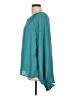 Unbranded 100% Polyester Teal Long Sleeve Blouse Size L - photo 5
