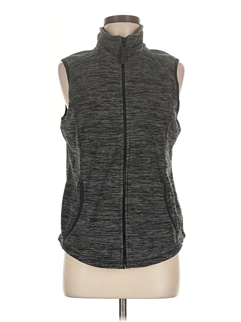 Pre-owned St. John's Bay Vest In Gray