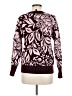 Ellen Tracy Paisley Burgundy Pullover Sweater Size S - photo 2
