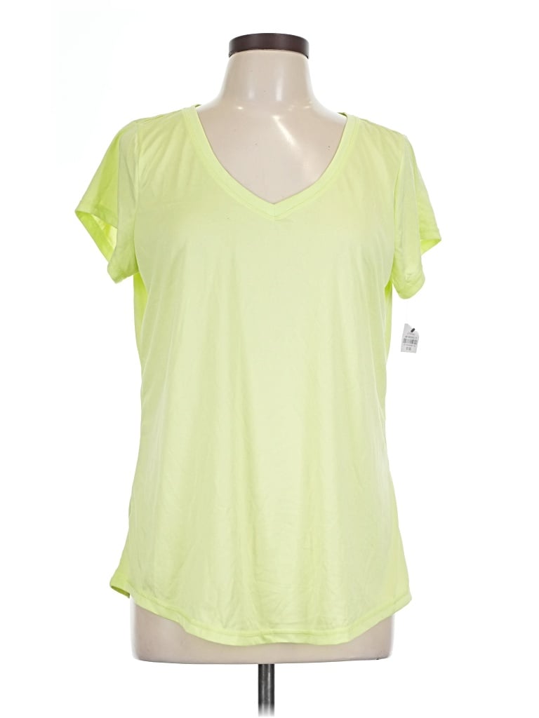 Pre-owned Xersion Active T-shirt In Green
