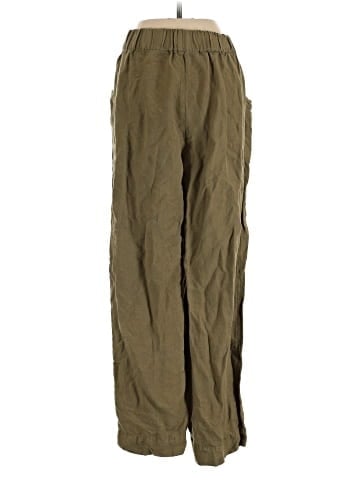 Madewell Linen-Blend Pull-On High-Rise Wide-Leg Pants (view 2)