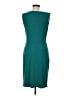 Esprit 100% Polyester Solid Teal Cocktail Dress Size M - photo 2