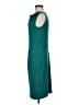 Esprit 100% Polyester Solid Teal Cocktail Dress Size M - photo 5