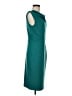 Esprit 100% Polyester Solid Teal Cocktail Dress Size M - photo 4