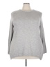 J.Jill Silver Pullover Sweater Size 2X - photo 1