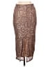 Express Metallic Silver Casual Skirt Size S - photo 2