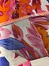 Unbranded Floral Pink Cocktail Dress Size XXS (estimated) - photo 7