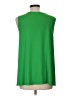 PREMISE Green Sleeveless Blouse Size L - photo 2