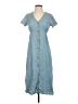 Assorted Brands 100% Tencel Blue Casual Dress Size S - photo 1
