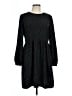 POPSUGAR 100% Polyester Polka Dots Black Casual Dress Size L - photo 1