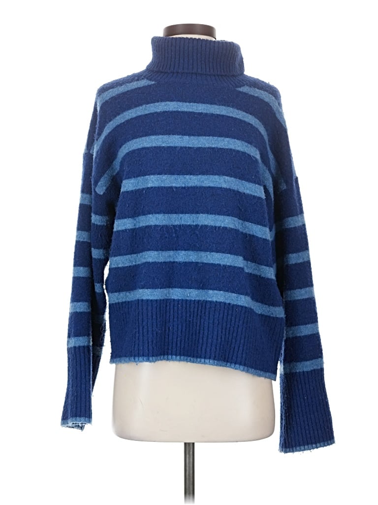Pre-owned Time And Tru Pullover Sweater In Blue