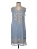 THML Blue Casual Dress Size S - photo 1