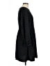 POPSUGAR 100% Polyester Polka Dots Black Casual Dress Size L - photo 4