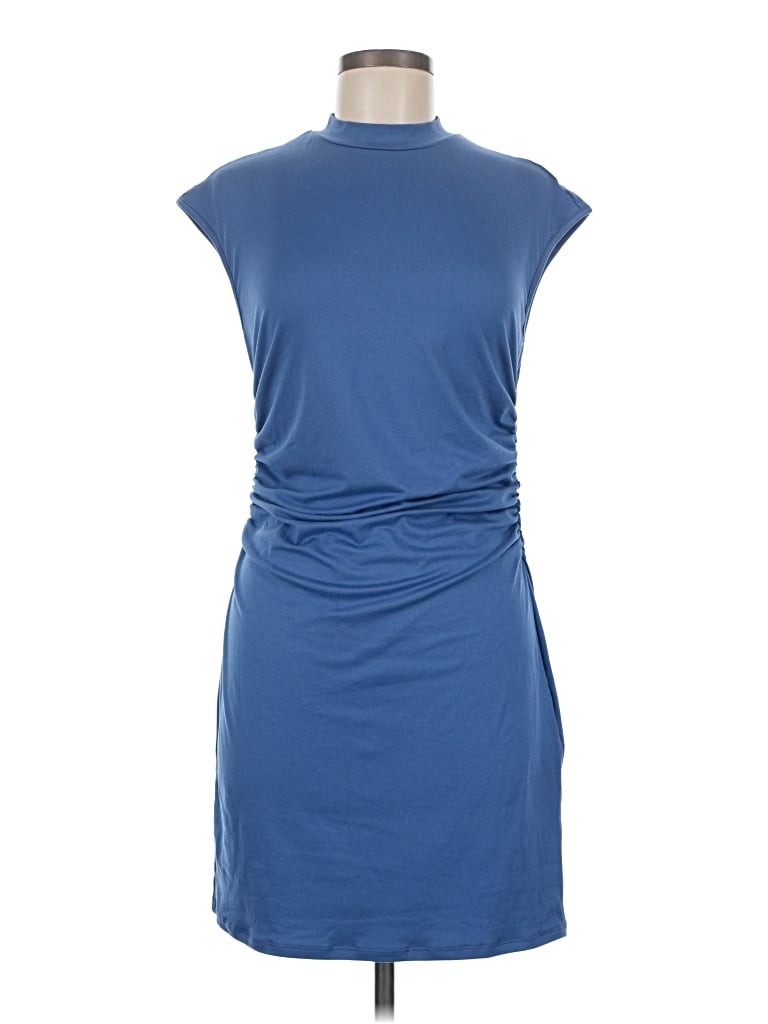 Pre-owned Ofeefan Casual Dress In Blue