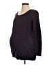 Motherhood Polka Dots Black Pullover Sweater Size Lg Maternity - photo 1