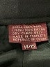 Unbranded 100% Wool Solid Black Wool Skirt Size 14 - 15 - photo 4