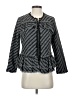 Ann Taylor Chevron-herringbone Gray Jacket Size 2 - photo 1