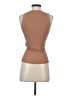 Zara Tan Sleeveless Top Size S - photo 2