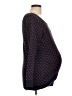 Motherhood Polka Dots Black Pullover Sweater Size Lg Maternity - photo 4