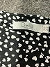 dalia 100% Polyester Polka Dots Black Sleeveless Blouse Size S - photo 7