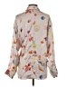 Momoshero Print Ivory Long Sleeve Blouse Size XS - photo 2