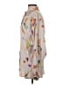 Momoshero Print Ivory Long Sleeve Blouse Size XS - photo 5