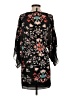 BCBGMAXAZRIA 100% Polyester Print Black Casual Dress Size XXS - photo 2