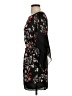 BCBGMAXAZRIA 100% Polyester Print Black Casual Dress Size XXS - photo 5