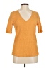 Les Serein Orange Short Sleeve Top Size M - photo 1