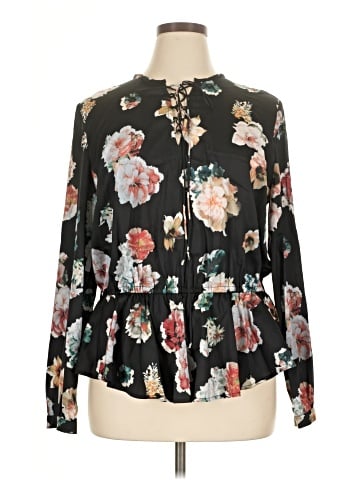 Chelsea & Theodore Long Sleeve Blouse (view 1)