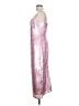 LoveShackFancy 100% Polyester Metallic Pink Cocktail Dress Size 12 - photo 5