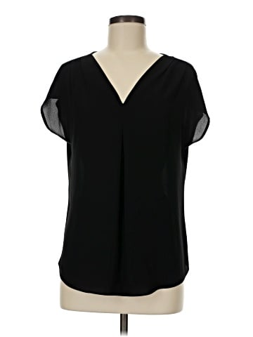 INC International Concepts Short Sleeve Blouse (view 1)