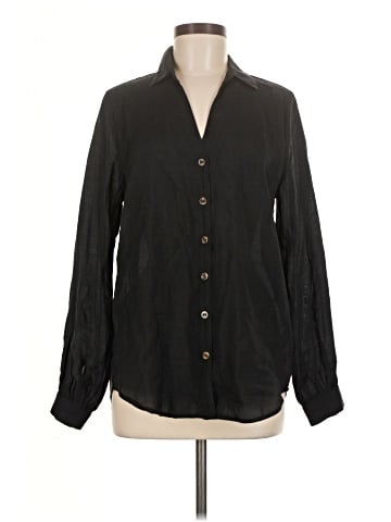 Never Fully Dressed Long Sleeve Blouse (view 1)
