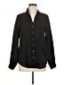 Never Fully Dressed 100% Polyester Black Long Sleeve Blouse Size 8 - photo 1