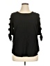 Iz Byer Black 3/4 Sleeve Top Size XL - photo 1